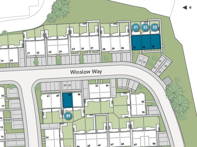 Site plan - artist's impression subject to change
